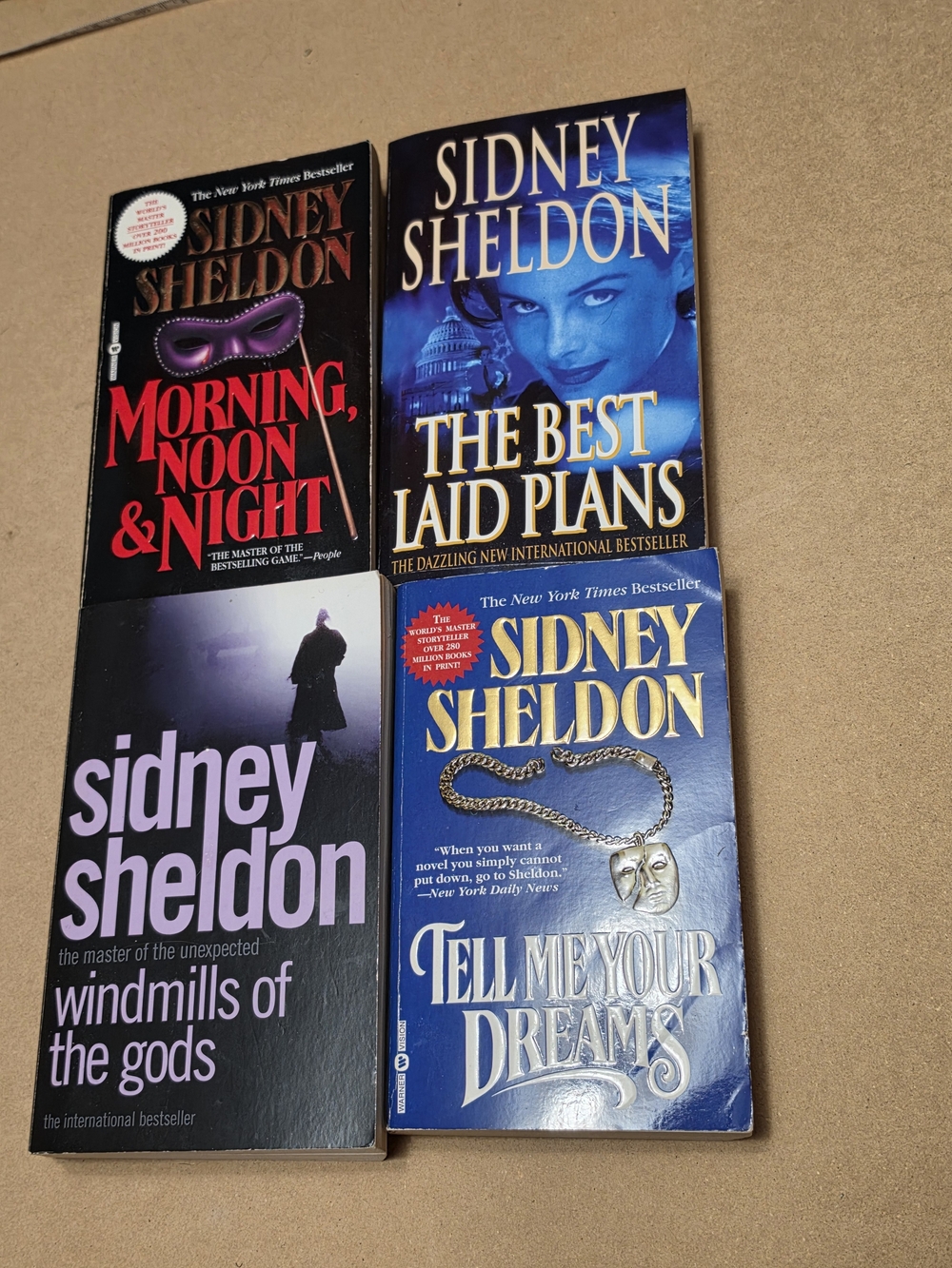 Sidney Sheldon Thriller Bundle – 4 Classic Bestsellers